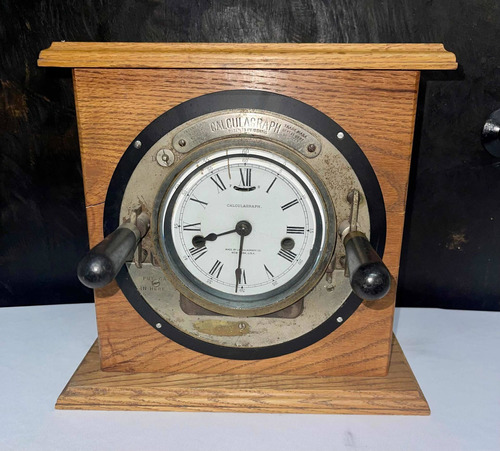 Antiguo Reloj De Mesa