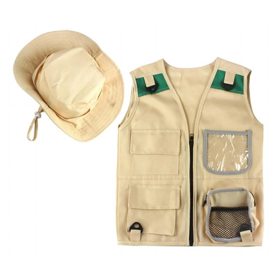 . Kit Outdoor Explorer, Chaleco Cargo Y Traje