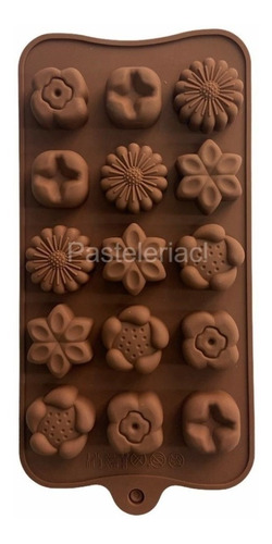 Moldes De Chocolate Moldes Chocolate Silicona 5 Flores