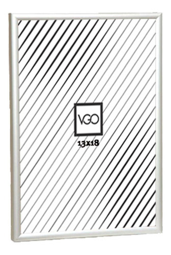 Portarretratos Vgo Con Marco De Aluminio 20x25 (fp65) Color Plateado