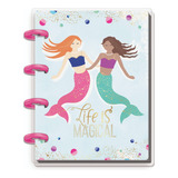 Micro Libreta Cuaderno Bolsillo Raya Notebook Happy Planner Color Sirena