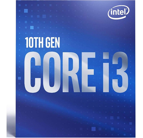 Procesador Gamer Intel Core I3-10100 Bx8070110100  De 4 Núcleos Y  4.3ghz De Frecuencia Con Gráfica Integrada