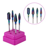  (arco Iris) Set 4 Repuestos Para Torno - Manicure