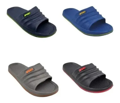 Sandalia Chancla Hombre Sport Paquete De 60 Pares 25 Al 30