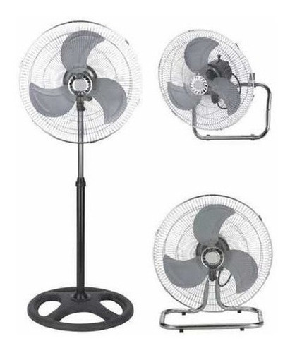 Ventilador 3 En 1 De Pie 220v 3 Aspas