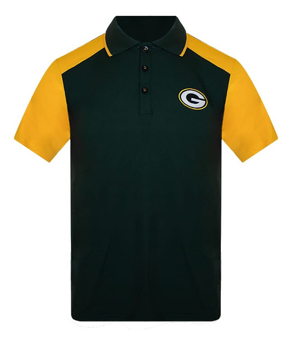 Camisa Polo Green Bay Packers Nfl Deportiva Bordada Oficial 