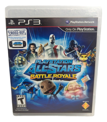 Juego Ps3 Playstation All Stars Battle Royale - Cordoba