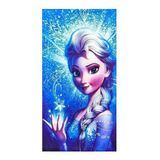 Toalha Banho Praia Infantil Frozen Elsa R - Ótima Qualidade