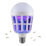 Foco Lampara Led Trampa Repelente Mata Mosquitos Insectos