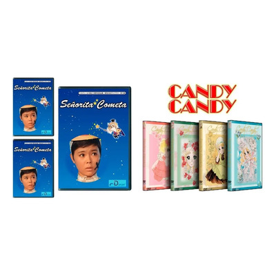 Candy Candy Y Señorita Cometa Series Dvd