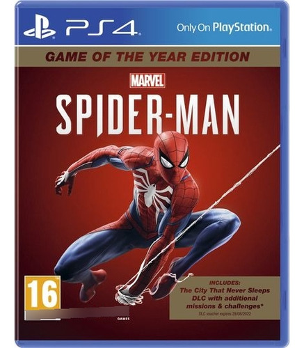 Marvels Spider-man Game Of The Year Edition Ps4 Original Fis