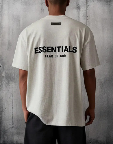 Playera Essentials Fear Of God Ss22 Hombre Oversize Original | Meses sin interés