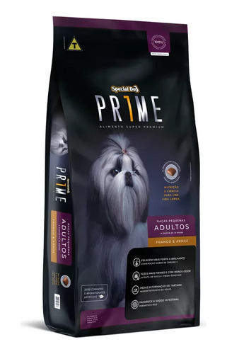 Ração Special Dog Prime Cão Adulto Porte Pequeno Frango 1kg