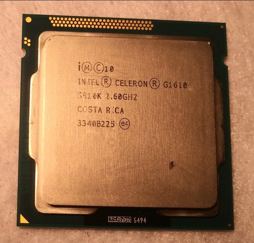 Procesador Intel® Celeron G 1610 - Caché 2m, 2.60 Ghz-1155  