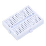 Mini Protoboard 170 Pontos Com Trava Branco