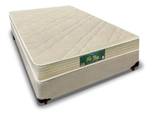 Cama Box Com Colchão Dabe Foryou Standard D33 Queen 158 X198