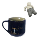 Caneca Com Infusor De Cha Relacha