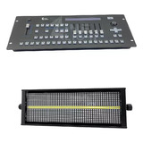 Kit 4 Strobo De Led Rgb+w 1000w Onelight + Mesa Dmx 512