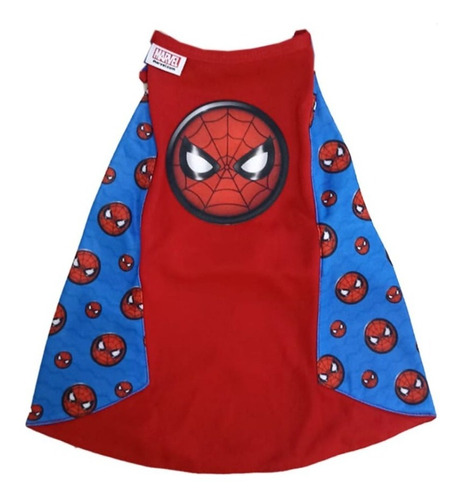 Fantasia Pet Homem Aranha Com Capa P/pp