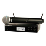 Sistema Microfone Sem Fio De Mão Blx24rbr/b58-m15 - Shure