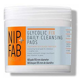 Nip + Fab Glicólico Dosis Diaria De Limpieza Pads, 60 Pads 5