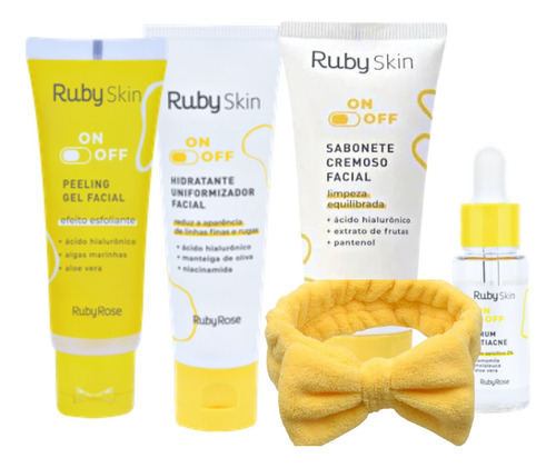 Kit On Off Ruby Rose Cuidado Facial Skincare