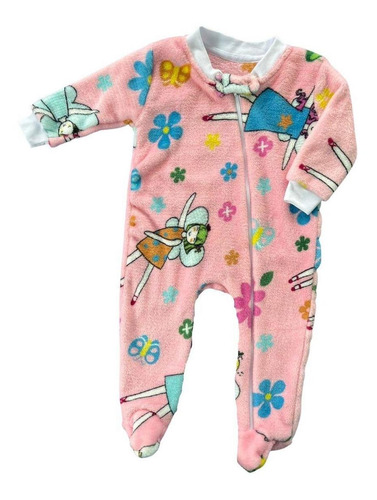 Pijama Térmica Enteriza Para Bebe Niña Hadas