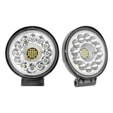 2 Faro Redondo 4 Pulgadas 33 Hiper Led Luz Alta Y Baja 120 W