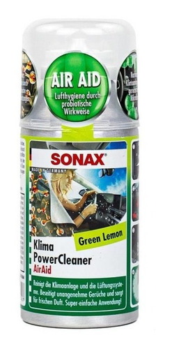 Sonax Limpiador Aire Acondicionado Antibacterial Limon 75012