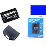 Adaptador De Micro Sd Pro Duo Psp 1000 + Tapa + Extra