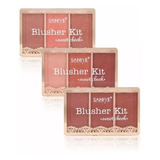 Paleta De Rubor Sweet Cheek Con 3 Tonos Saniye Original