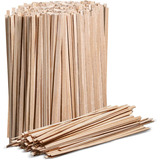 Combo Agitadores De Cafe Madera Bamboo Biodegradable X 1000