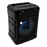 Parlante Bluetooth Rgb Recargable Portable Radio Gts1361