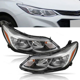 Fit For 2016 2017 2018 Chevy Cruze Halogen Headlight Ass Aad