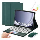 Funda Con Teclado+mouse+lápiz Para Galaxy Tab A9plus 11'' Ñ