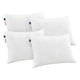 Almohadas Luuna Ajustable Suave 4 Pack King Size