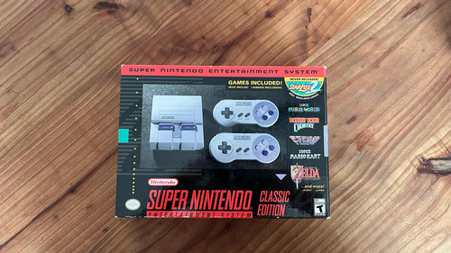 Mini Snes Classic Edition Original, Impecable