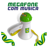 Megafone - Vuvuzela - Corneta Do Brasil - Com Musica 