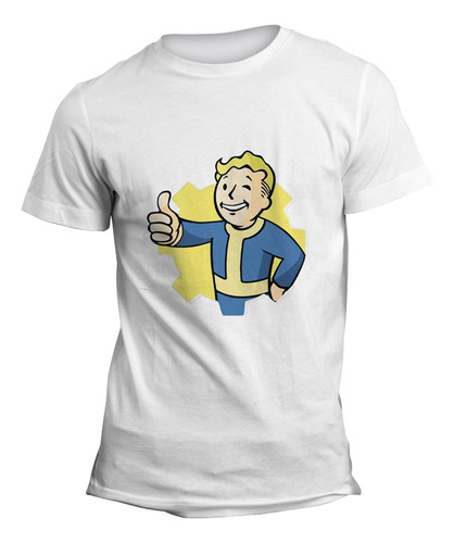 Playera Fallout Vault Boy Mod 1