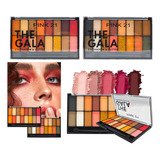 Paleta De Sombras Para Ojos + Glitter The Gala Pink 21