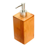 Dispenser Porta Sabonete Líquido Banheiro Bambu 500ml Yoi