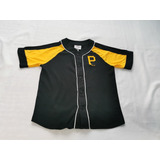 Jersey Mlb Béisbol Piratas De Pittsburgh Med Juvenil 10-12 