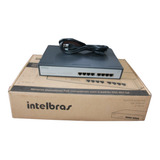 Switch 8 Portas Poe Intelbras Sf 802 Af