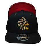 Gorra Azteca Penacho Snapback Premium Bordado Wiki Caps