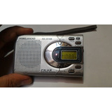 Mini Radio Am Fm Digital Nobelsound Ns-3016b Usado 