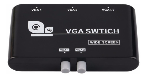 Switch 2 Puertos Vga - 2 Pc 1 Monitor