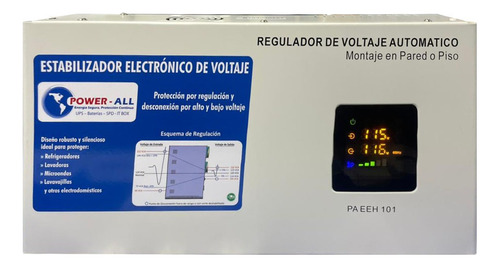 Regulador Voltaje Línea Blanca, Refrigerador, Lavadora/3kva 