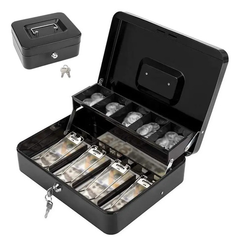 Caja Registradora De Metal Con Caja Fuerte Para Llaves | Meses sin interés