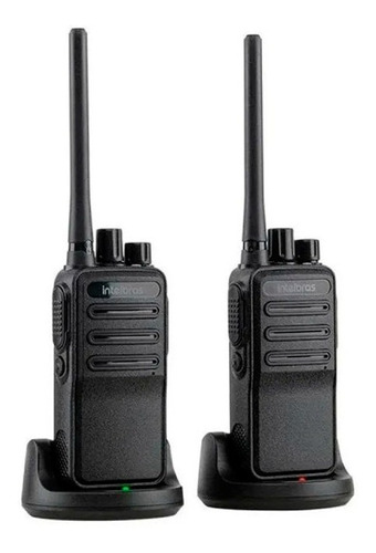 Kit 2 Rádio Comunicador Intelbrás Rc-3002 G2 - Uhf
