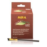 Mina Ibrow - Kit De Tinte Semipermanente De Henna, Paquete R